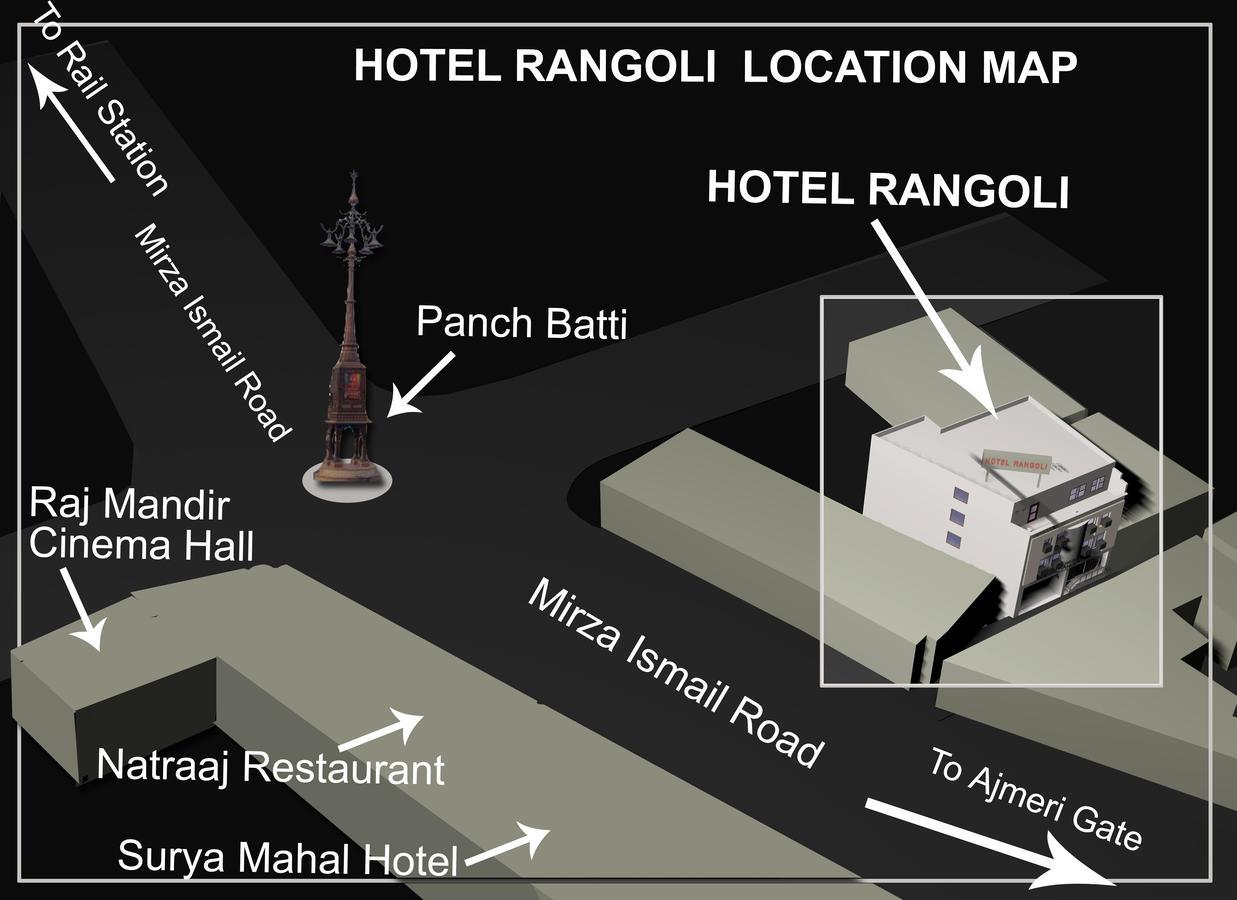 Hotel Rangoli Jaipur Dış mekan fotoğraf